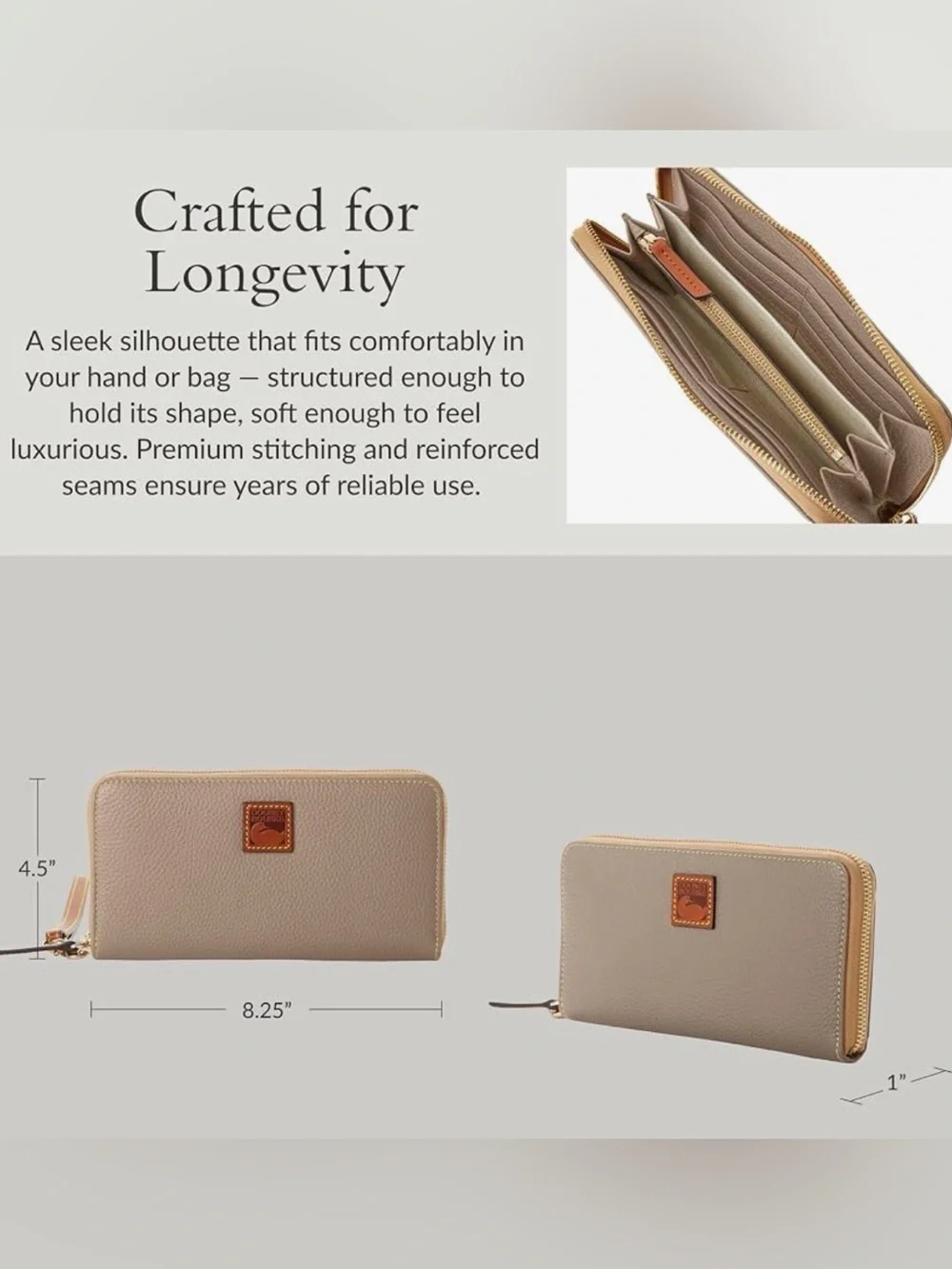 Dooney & Bourke timeless wristlets